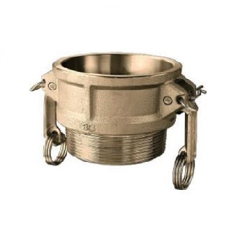 Brass 1" Female Camlock x 1" Male Pipe (npt) Fitting