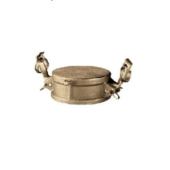 Brass 1.25" Camlock Dust Cap Fitting