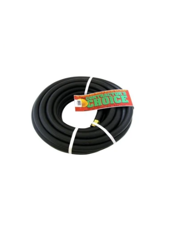 Contractor's Choice 5/8 x 75 ft Premium Black Rubber Garden Hose
