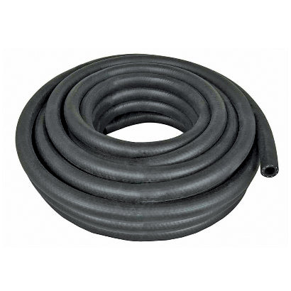 1.25" Black Rubber Water Hose - 300 foot roll - Air, Water, Light Chemical