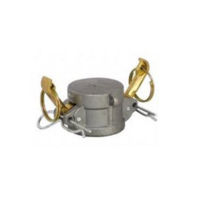 12" Aluminum Camlock Dust Cap Fitting with Locking Arms - DC