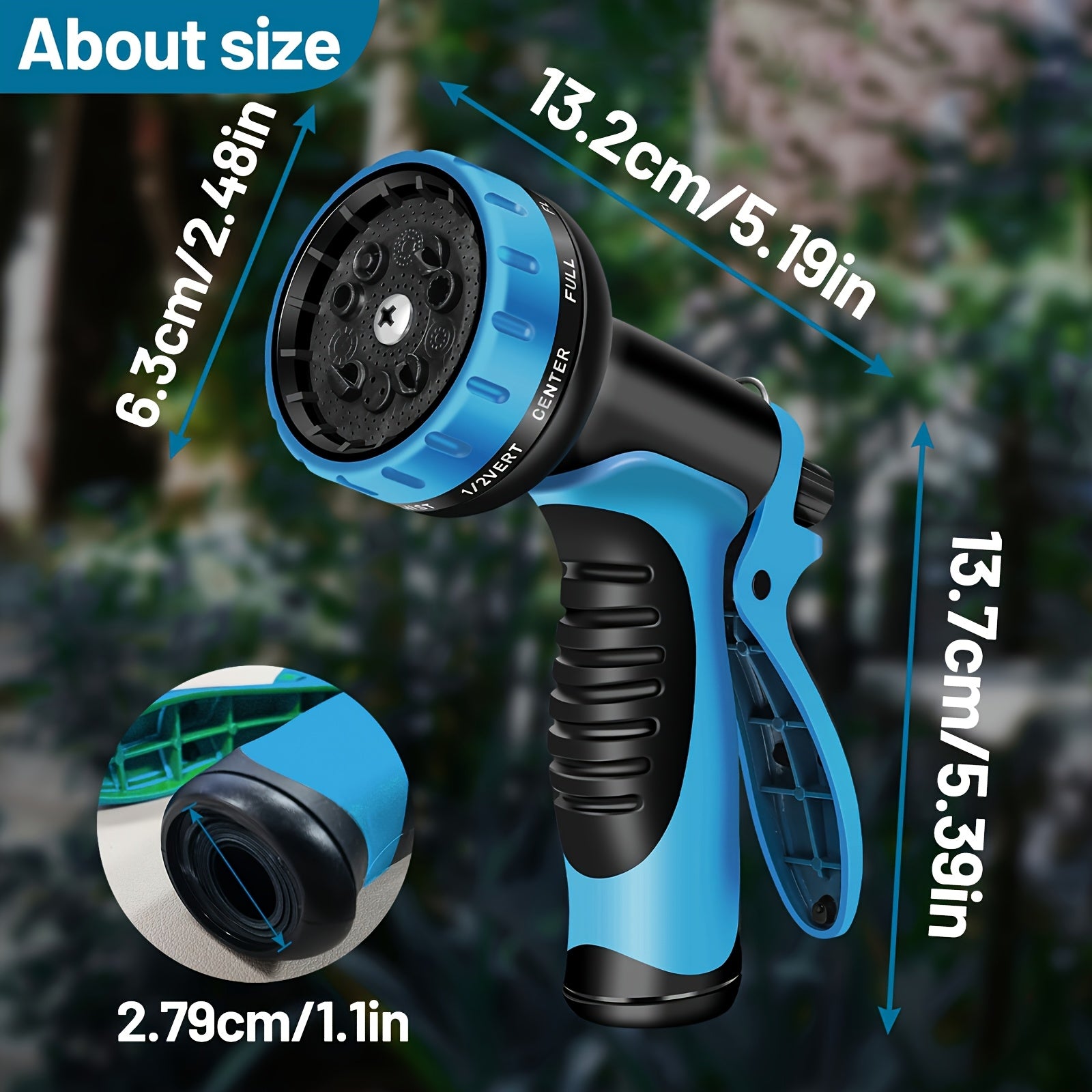 50 Foot Heavy-duty Garden Hose, American Standard Threaded 3/4 Inch Solid Brass Joint, Leak Proof Design, Anti Winding, Leak Proof Durable Rubber Material, Water Pipe Hook And Storage Bag, Suitable for Gardening, Cleaning, Forestry Use